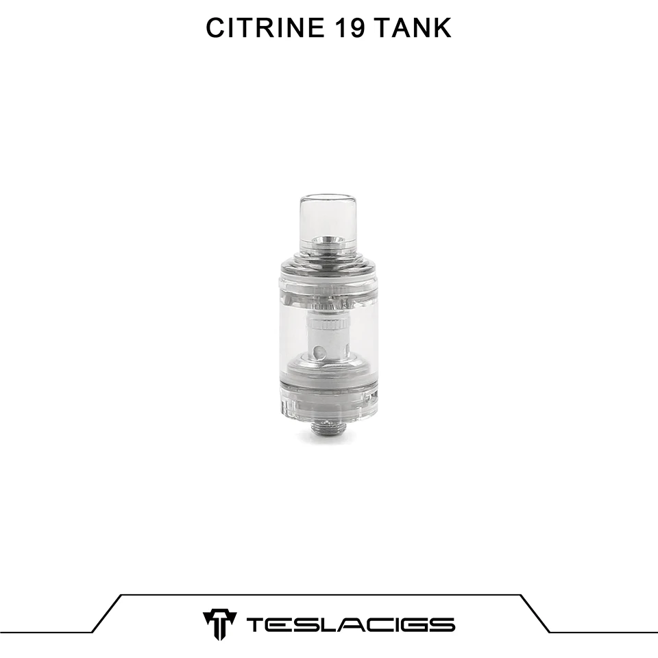 Original Tesla Citrine 19 Tank Sub Ohm atomizer 1.8ml Adjustable bottom airflow system E-cigarette Vape for Tesla Innovator Kit (8)