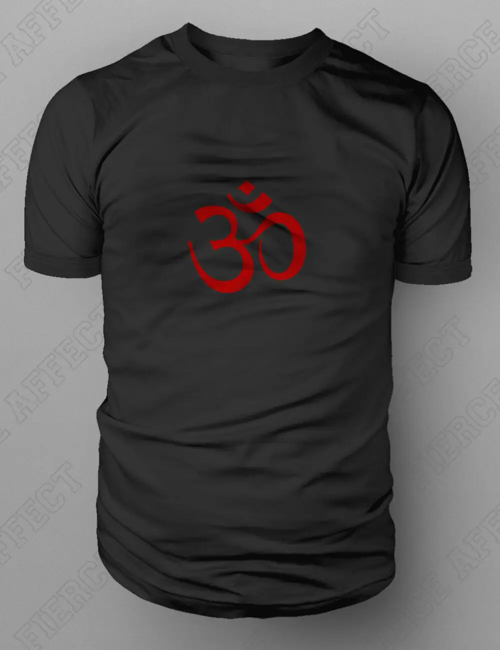 Футболка с символикой HINDU AUM OM OHM Devanagari индуизм буддизм S-XXL черная Новая летняя