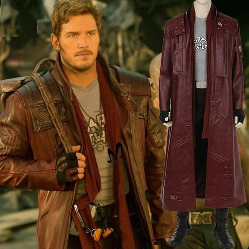 Star Lord cosplay costume Halloween Superhero cosplay Guardians of the