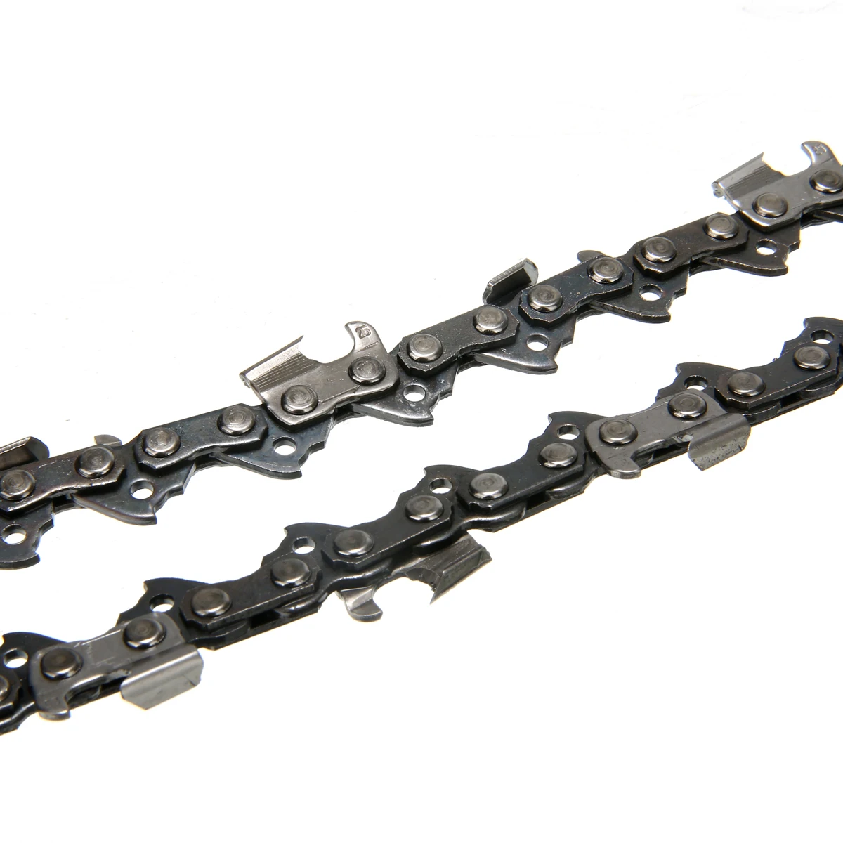 2pcs 18 Inch Chainsaw Saw Chain Blade Replacement Wood Cutting Chains Pitch .325 