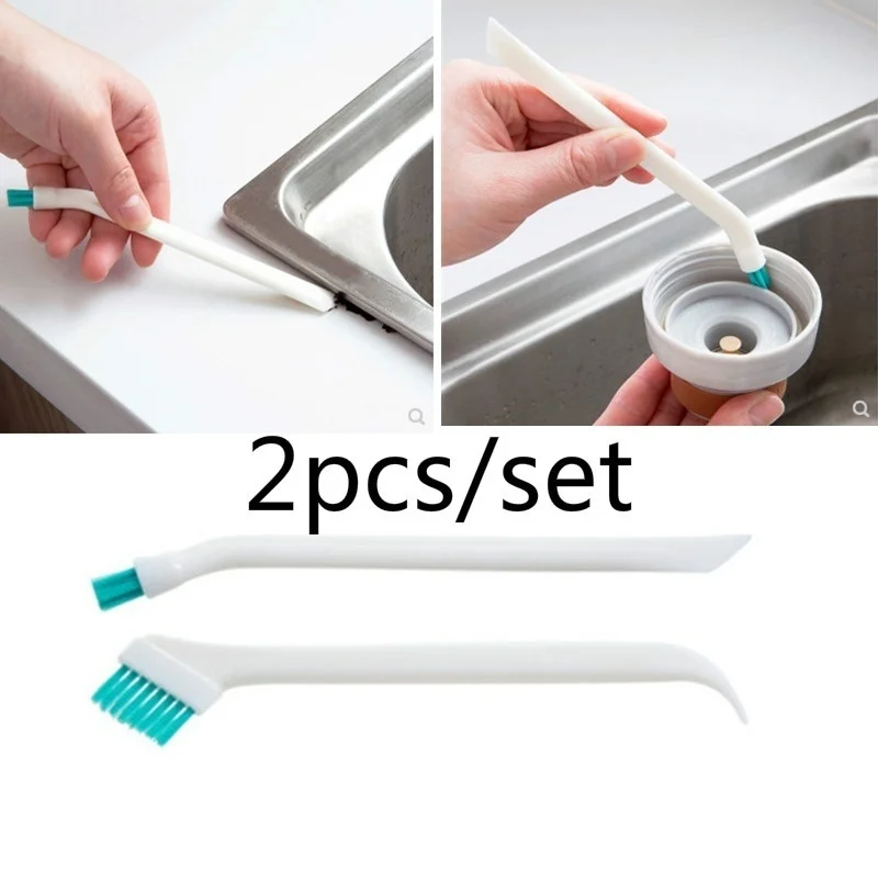 

2pcs Milk Bottle Cleaning Cup Glass Washing Brush Suit Groove Gap Scrub Tool