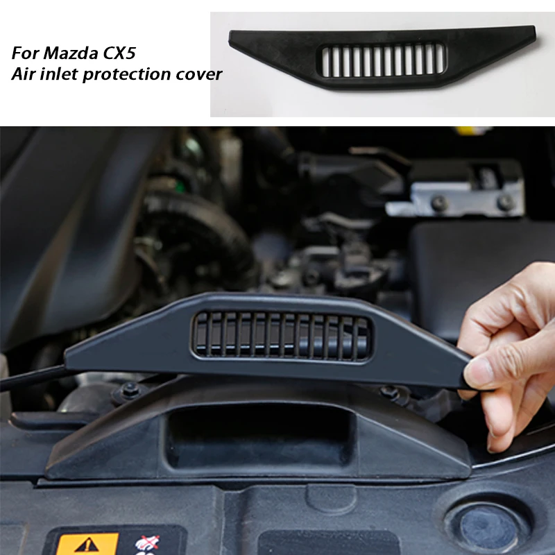 Atreus, 1 шт., автомобильный двигатель, воздухозаборник, вентиляционное отверстие, защитная крышка для Mazda CX5 CX-5 KF, наклейка, аксессуары для автомобиля