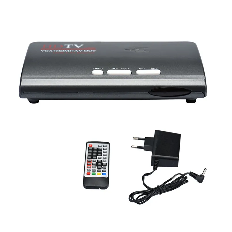 

DATA Best Price ! 1080P HD HDMI DVB-T-T2 TV Box VGA/AV Tuner Receiver Converter W/ +Remote Control Free Shipping XP15M18