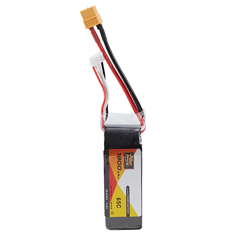 Zop power 14,8 V 1800 Mah 65C 4S Lipo батарея Xt60 Разъем для Rc квадрокоптера