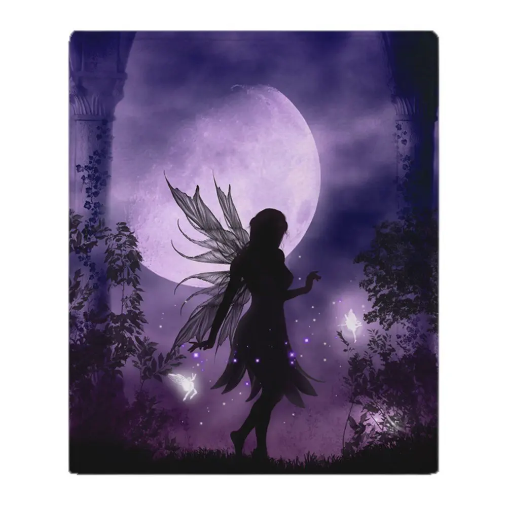 Dancing Fairy Throw Blankets Covers Soft Coral Fleece Fabric Throw