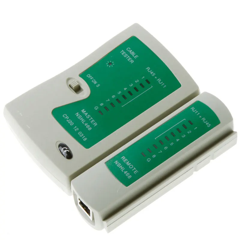 Профессиональный RJ45 Кабельный тестер lan Сетевой RJ11 RJ12 CAT5 UTP LAN Инструмент Ремонт
