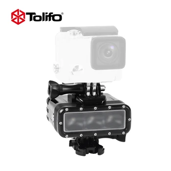 

Tolifo HF-0302 2000mAh Dimmable Waterproof Underwater LED Video Light Diving Fash Light for Gopro Sjcam Xiaomi yi