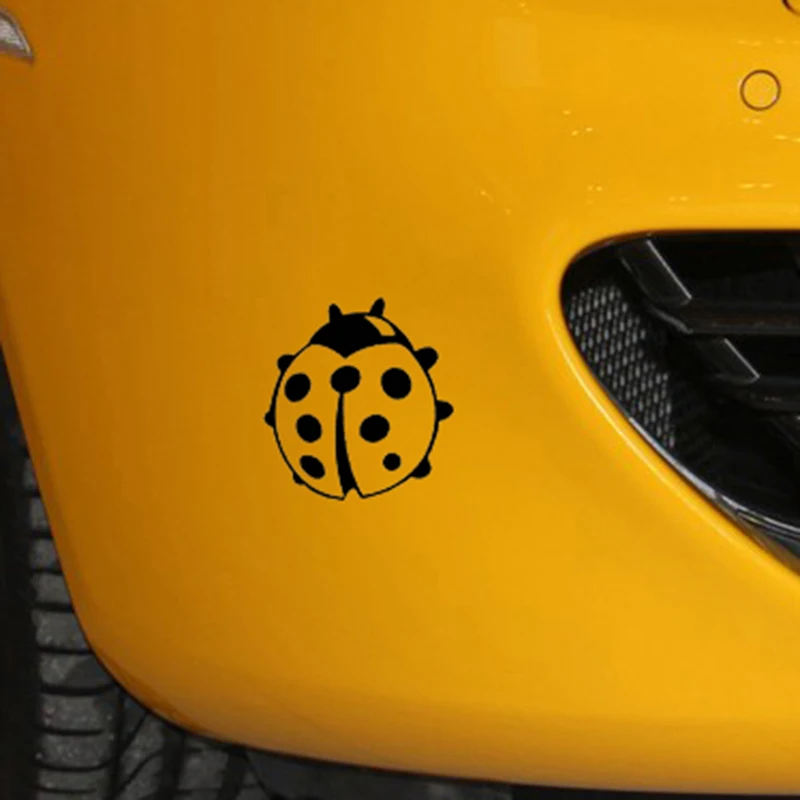 Ladybug Sticker Fun Car Window Paint Sticker Jdm Vinyl Sticker Accessory Decorative Decal