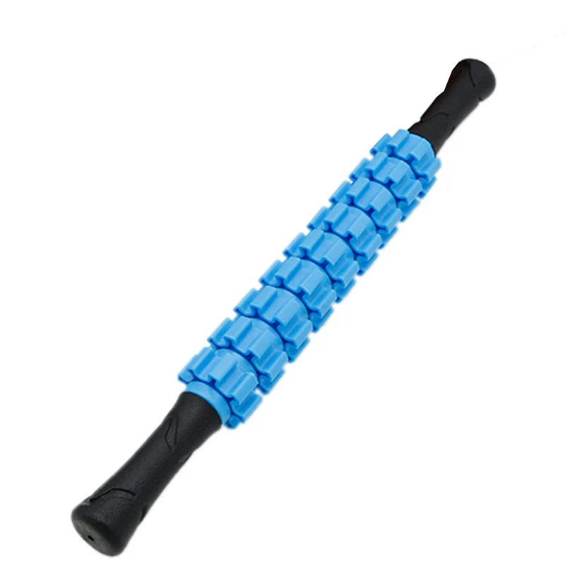 9 Ponit gear массажный ролик для ног Расслабляющая пена ролик мышечная терапия снимает физио Йога блок - Цвет: Синий