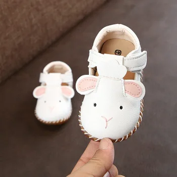 

2020 Spring Cute sheep animal PU leather baby Girls shoes candy color lovely cartoon Toddler Infant princess kids moccasins