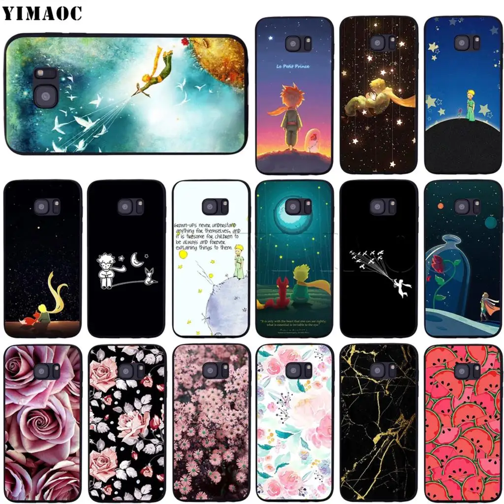 YIMAOC The Little Prince Case for Samsung Galaxy A7 A8 A9 A10 A20 A30 A40 A50 A70 M10 M20 M30 S10e J6 Plus | Мобильные телефоны и