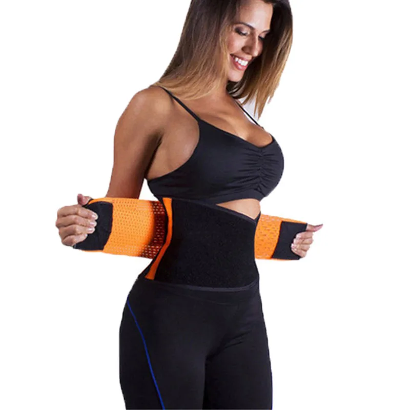 

Men And Women Adjustable Elstiac Lumbar Back Support Exercise Belts Brace Slimming Belt