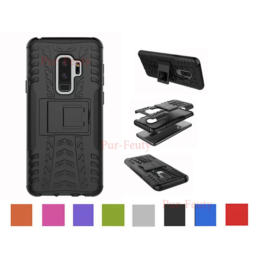 

Case for Samsung Galaxy S9 9S G960 G960F G960F/DS Hard PC + Silicone Back Cover for Samsung Galaxy S9 Plus G965F G965F/DS Cases