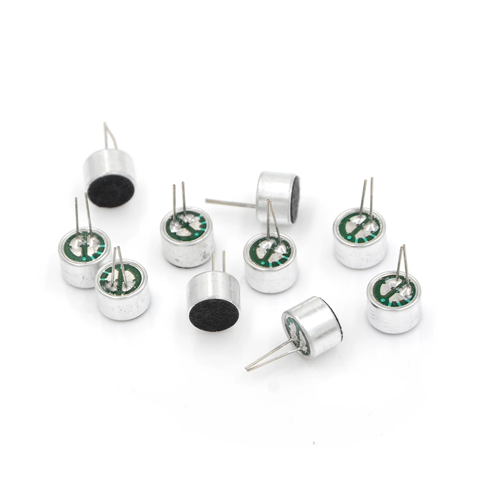 

10 Pieces 2 Pins Mini MIC Capsule Electret Condenser Microphone