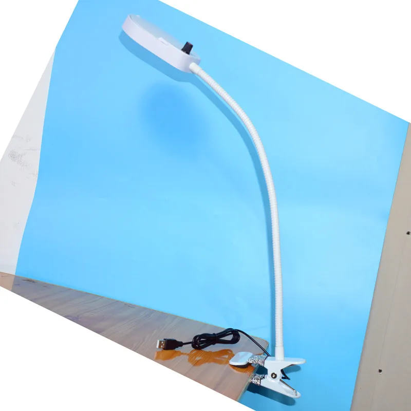 Kopen Goedkoop 5X100 MM LED Vergrootglas Metal Hose Bureau Tafel 
