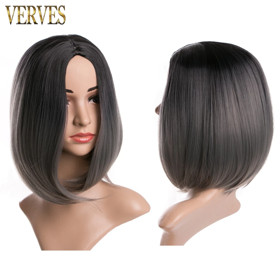 dark grey hair