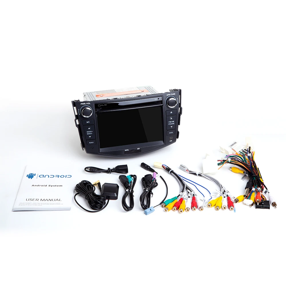 Sale Android 9.0 2 din Car Radio Car DVD Player For Toyota RAV4 Rav 4 2006 2007 2008 2009 2010 2011 2012 GPS Navigation Wifi OBD2 TV 5