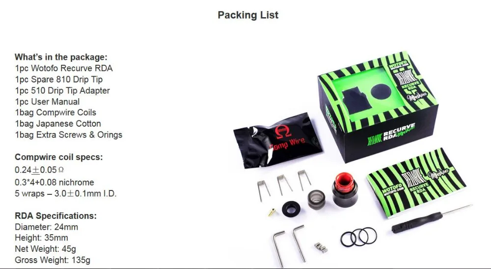 wotofo Recurve RDA 24mm (1)