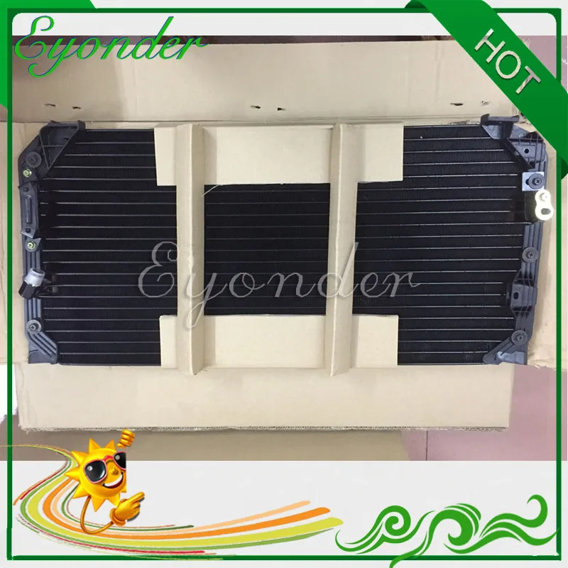 Кондиционерный конденсатор кондиционера для Toyota COROLLA SECCA AE101 AE102 EE101 AE95 1 3 6 8 4E-FE 4A-FE