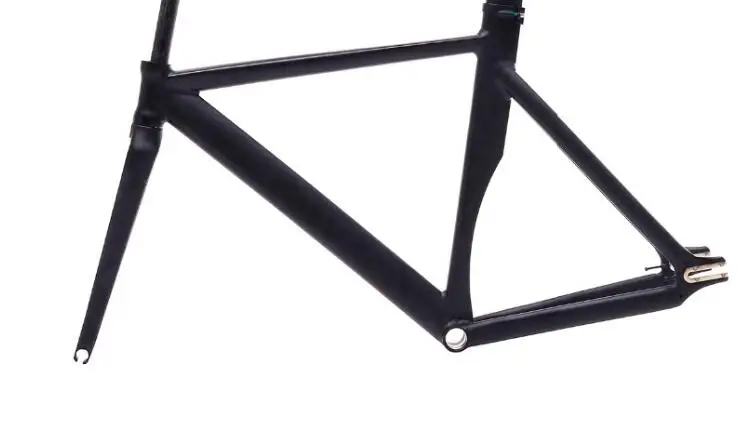 

fixed gear bike frame 53cm 55cm 58cm matte black Bike frame Fixie Bicycle Frame Aluminum Alloy frame