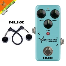New NUX Morning Star NOD-3 Blues Overdrive Guitar Effects Pedal Tube Screamer Classic Blues Breaker True Bypass Free Shipping pegasus overdrive guitar effects pedal klon centaur overdrive vintage tube sound true bypass free shipping