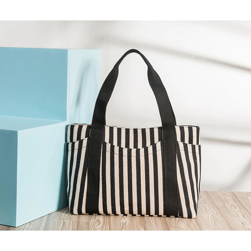 Women Big capacity Canvas Zebra bags