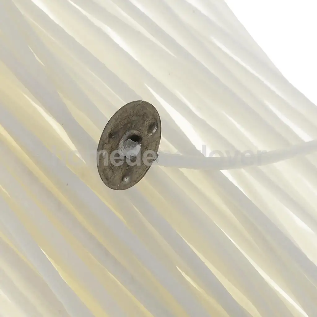 10cm Church Top Candle Making Model Mould with 50pcs 15cm Pre Waxed Wicks for DIY Candle Making