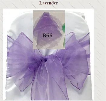 

100pcs lavender Wedding Sashes Chair Bow Banquet Chair Sash for Weddings