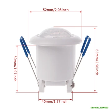 

220-240V 360degree Security PIR Infrared Motion Movement Sensor Detector Switch Ceiling Mounted