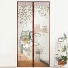 

Cute Cartoon Owl Pattern Magnet Mosquito Net Magnetic Anti Mosquito Curtains Door Curtains Prevent Mosquito Screen