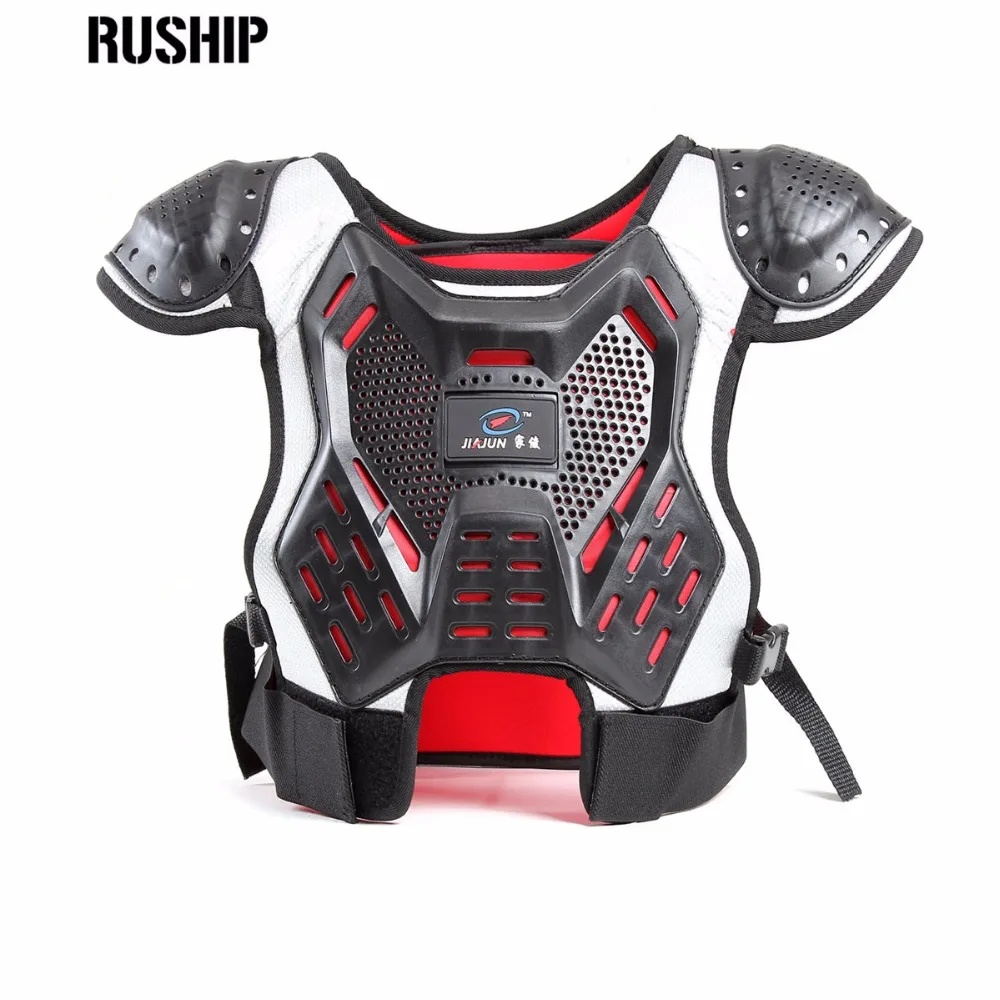 Kopen Kinderen professionele sport vesten kids motocross ski hard ondersteuning motorfiets Bescherming rugsteun Baby Spine Borst