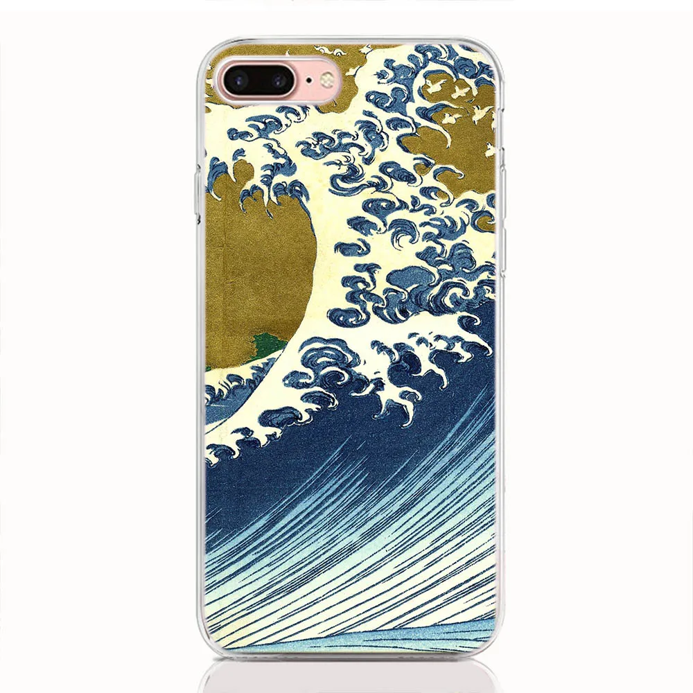 A26  7 Plus Cartoon Wave Art Japanese