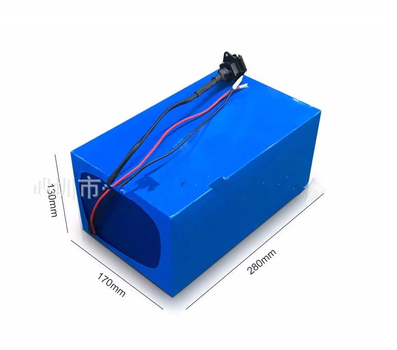 Free customs tax 52V 20Ah lithium 14S battery for ebike 1000w 2000w Motor Solar wind Energy car LED ups ess system + 5A charger (3)