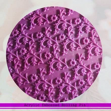 1 шт цветочный узор в 3 разных размеров Скалка форма для выпечки торт сахарный поделка инструменты для украшения