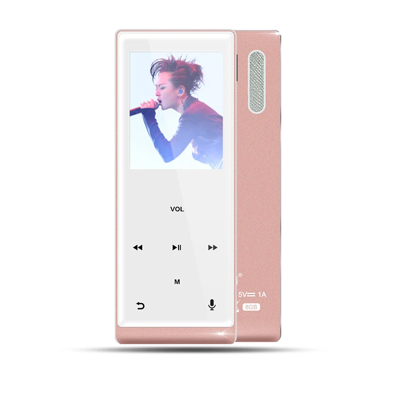 Mahdi Bluetooth HIFI MP4 Player 8G Touch Screen Multi-language Shatterproof Scratch Resistant Pedo Meter Recorder E-Book Video
