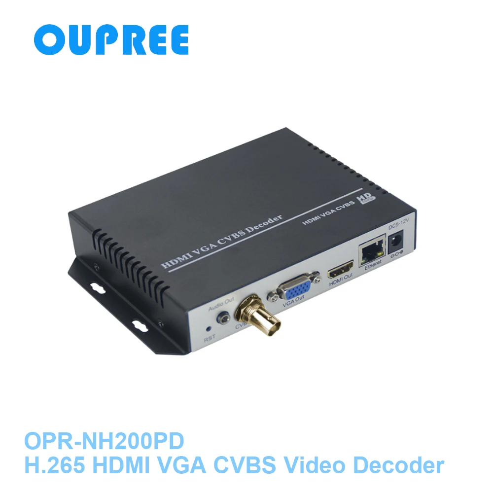 OPR-NH200PD H264 H265 4K HDMI VGA CVBS видеодекодер RTMP HTTP RTSP UDP видеоприемник | Электроника