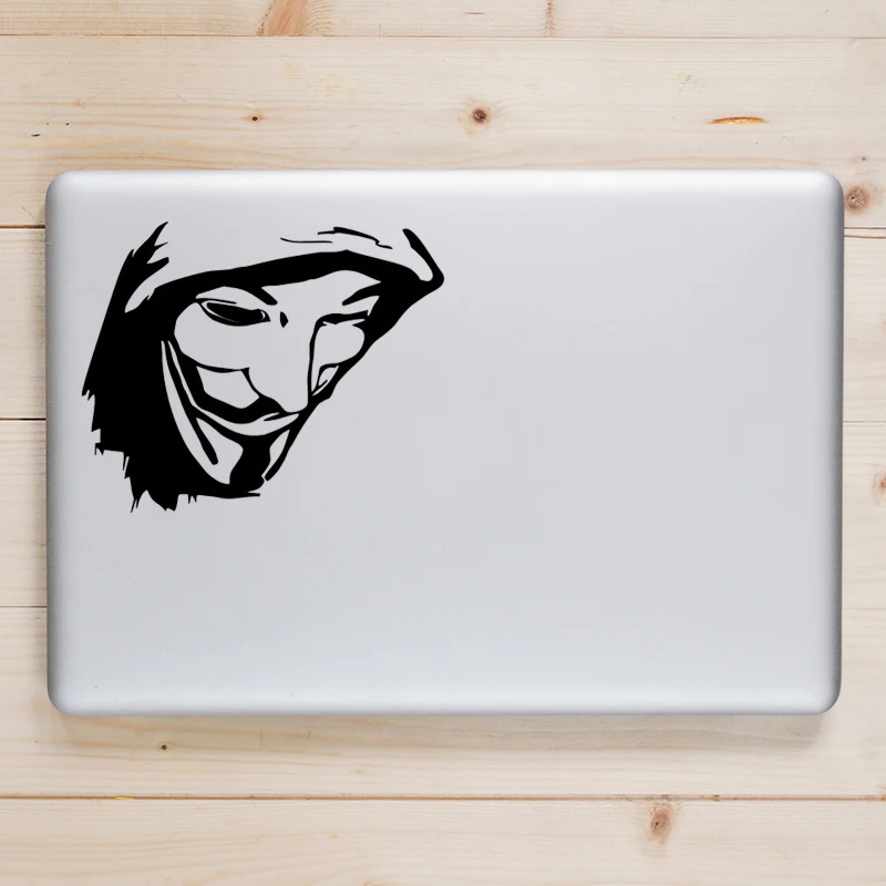 V для Vendetta ручная наклейка для ноутбука Наклейка на MacBook Pro Air retina 11 12 13 14 15 дюймов Dell Mac Book наклейка для ноутбука