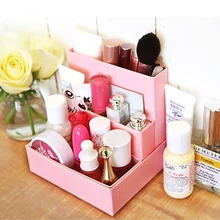 Держатель для ручек, новинка, высокое качество, настольный декор, Канцелярский держатель, макияж, косметический Органайзер, сделай сам, бумажная доска, коробка для хранения