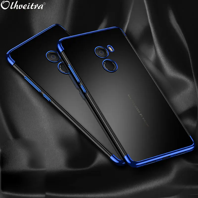 Мягкий ТПУ чехол для Xiaomi mi Mix 2 S x Чехол защитный ковер прозрачный чистый силикон x2S