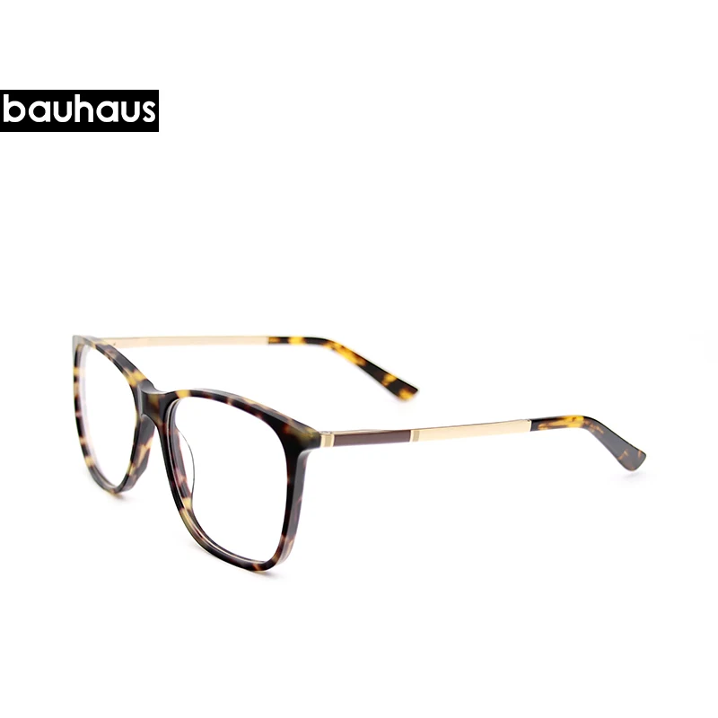 Bauhaus 8 цветов новый модный бренд дизайнерские оправы из ацетата очки винтажные