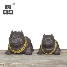 TANGPIN фиолетовая глина yixing Чай Домашние животные собака фиолетовая глина чайные наборы украшения