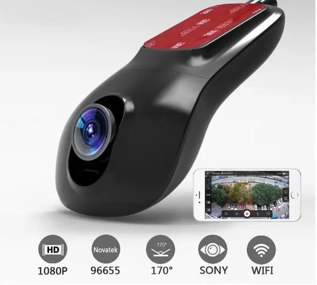 Modest ZUCZUG  Car DVR Registrator Dash Camera Cam Digital Video Recorder Camcorder 1080P Night Vision Novatek 96655 IMX 322 WiFi