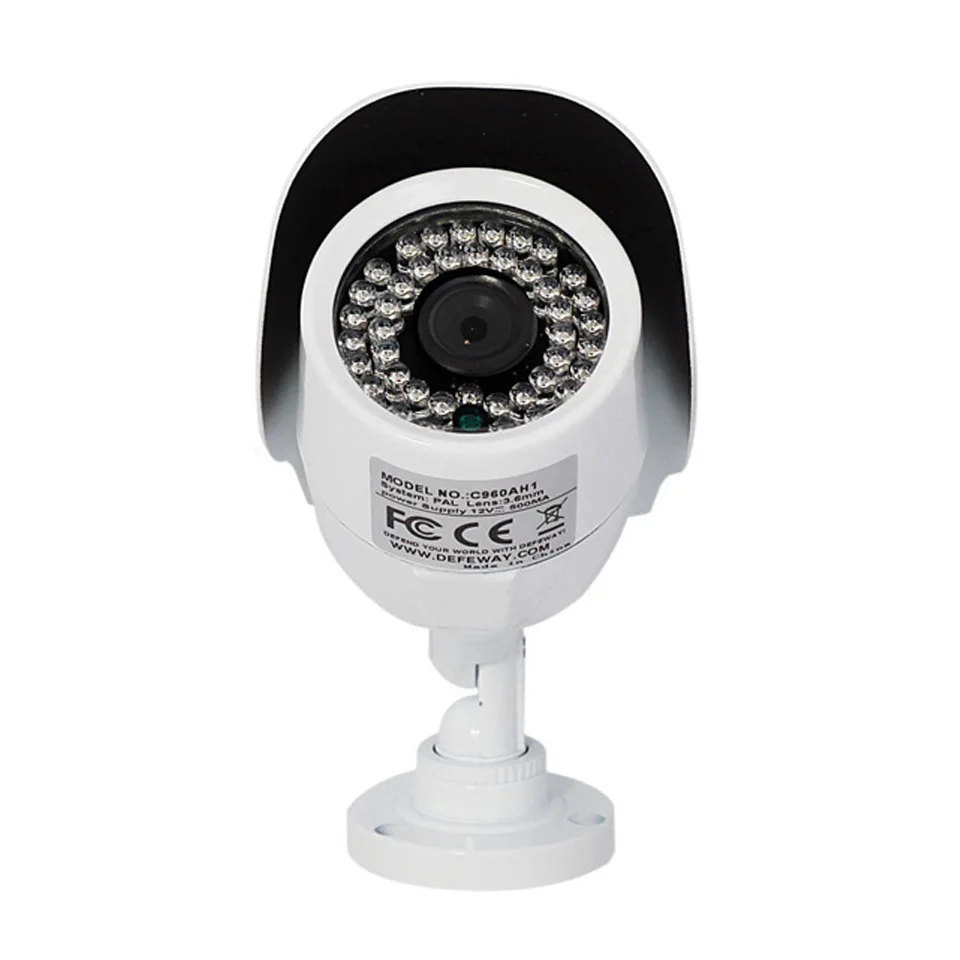 LOFAM AHD камера 2MP 1080P CCTV камера безопасности наружная Водонепроницаемая камера IR-CUT День ночного видения металлическая пуля белая камера