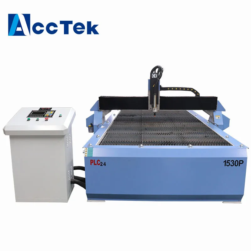 

Factory Direct Supply Gas CNC 5x10 feet Flame and Plasma Cutter machine 100A 1530 price