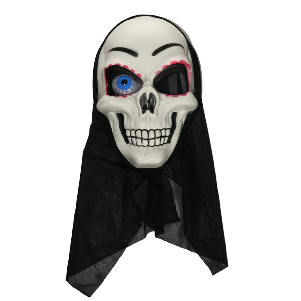 

New Halloween Ghost Festival Party Glowing Mask Bar ktv Party Props Mask