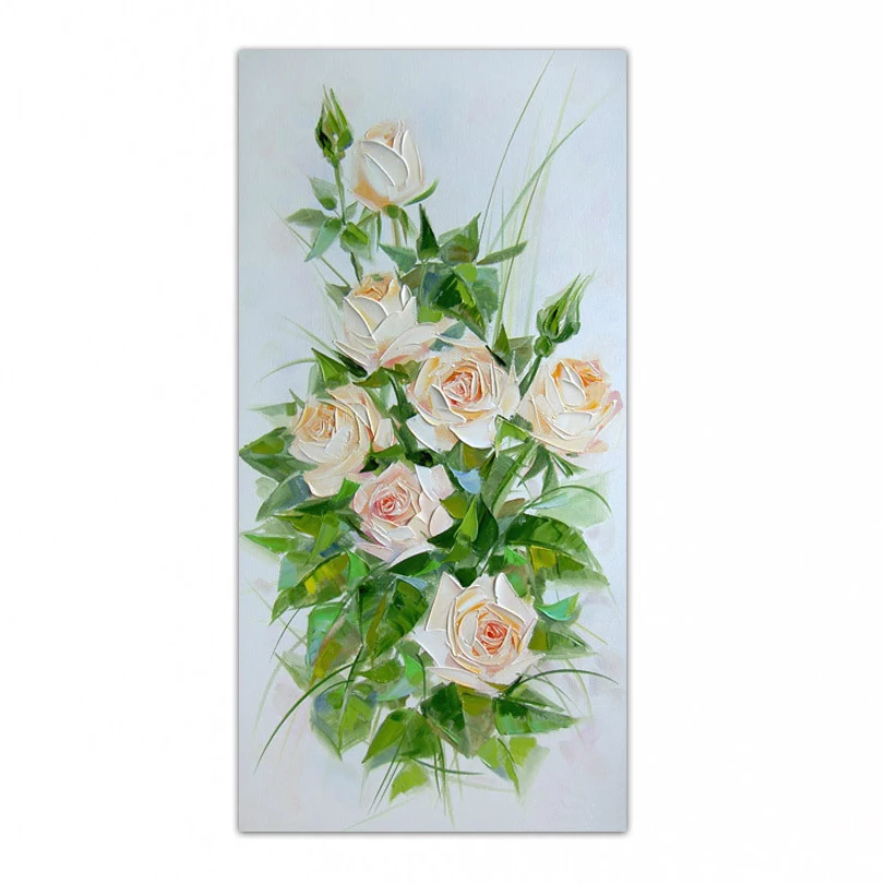 

NEW 100% hand-painted canvas oil painting high quality Household adornment art flower pictures DM-15071815