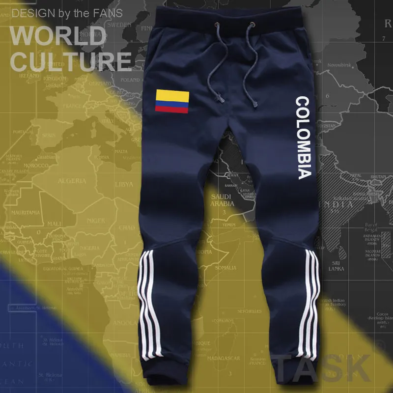 Мужские пляжные шорты Colombia новые мужские спортивные с флагом карманами на молнии