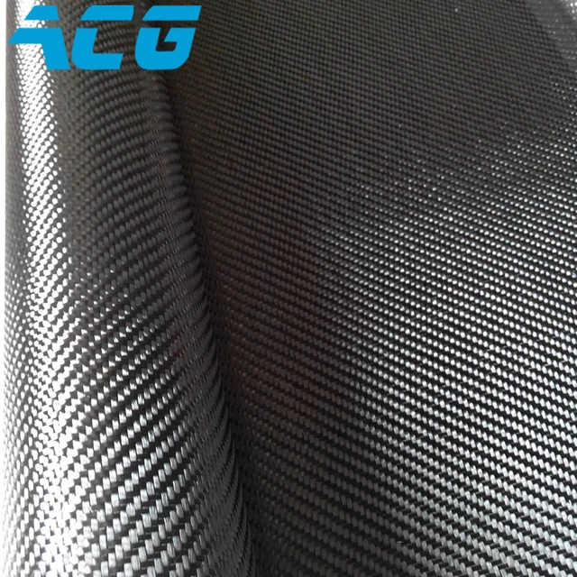 Tissu aspect fibre de Carbone noir en 1.55 m de l-LO-4966