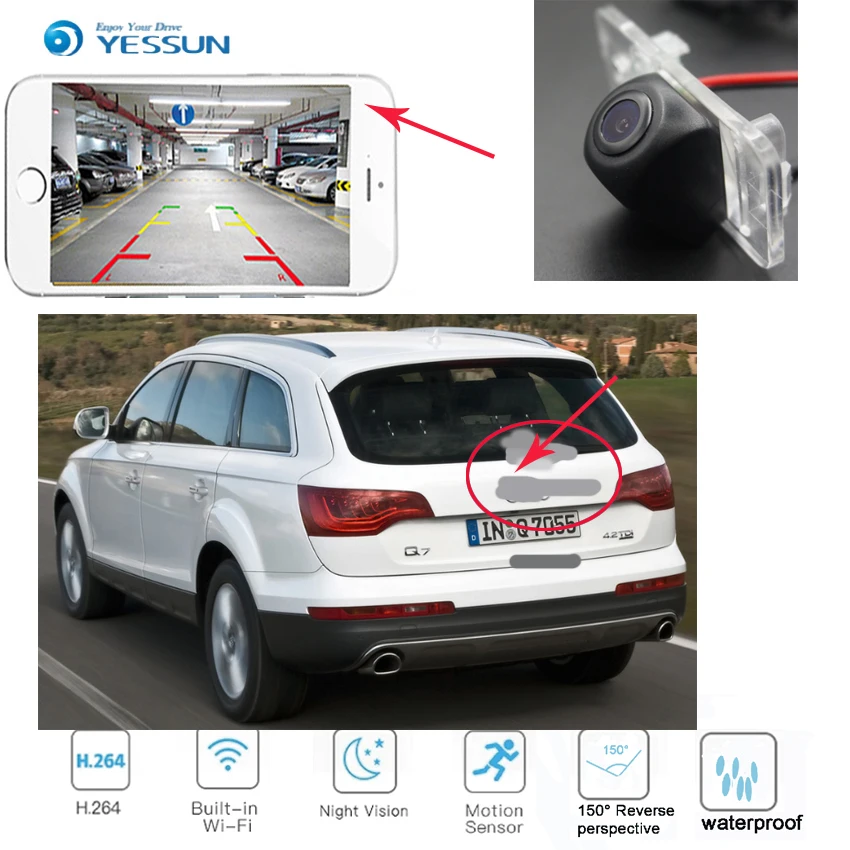 YESSUN для Audi Q7 TDI 2007 ~ 2009 RS6 Plus Avant 2008 новое поступление! Беспроводное подключение