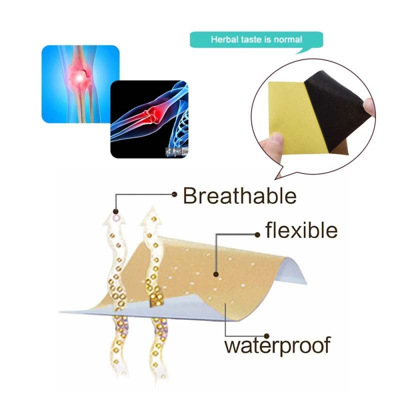 8 шт./компл. натуральные китайские лекарственные травяные обезболивающие патчи